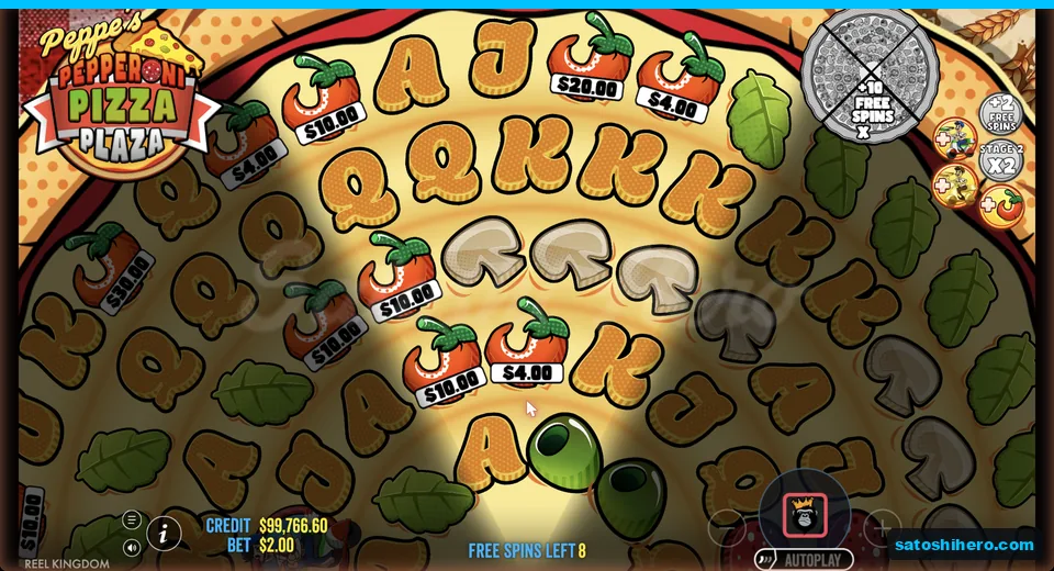 Free spins award reveals round modifiers
