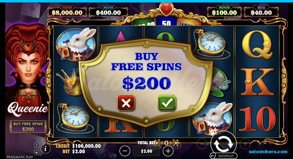 Buy menu opens at the live stake