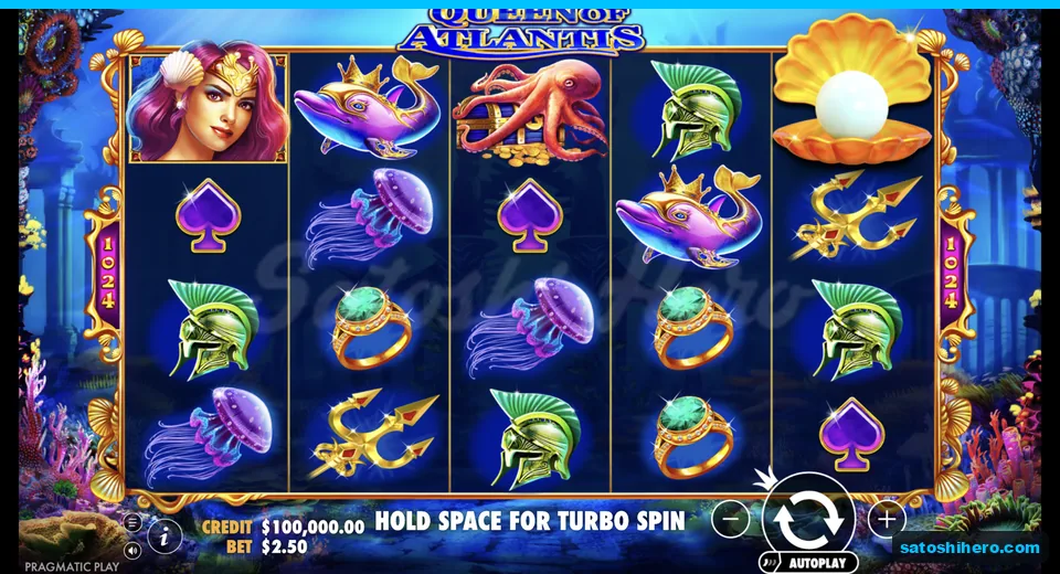 Base grid rests with Queen dolphins and tridents