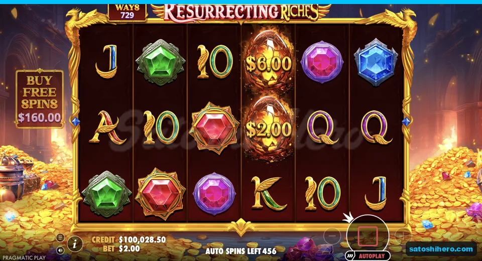 Base grid shows treasure gems and fire eggs
