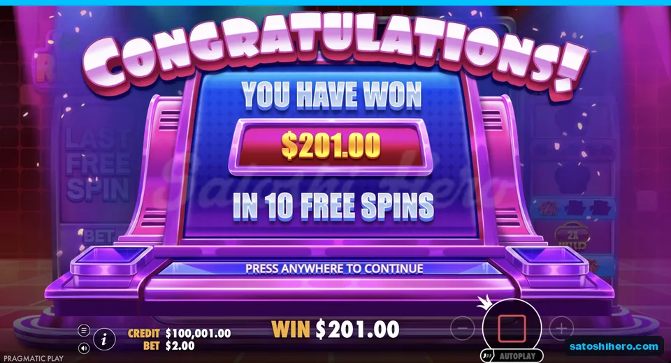 Collect screen totals two hundred one dollars