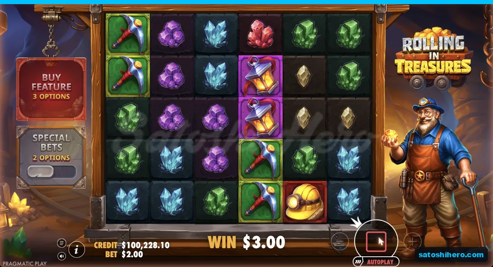 Tumble pays three dollars on mining symbols