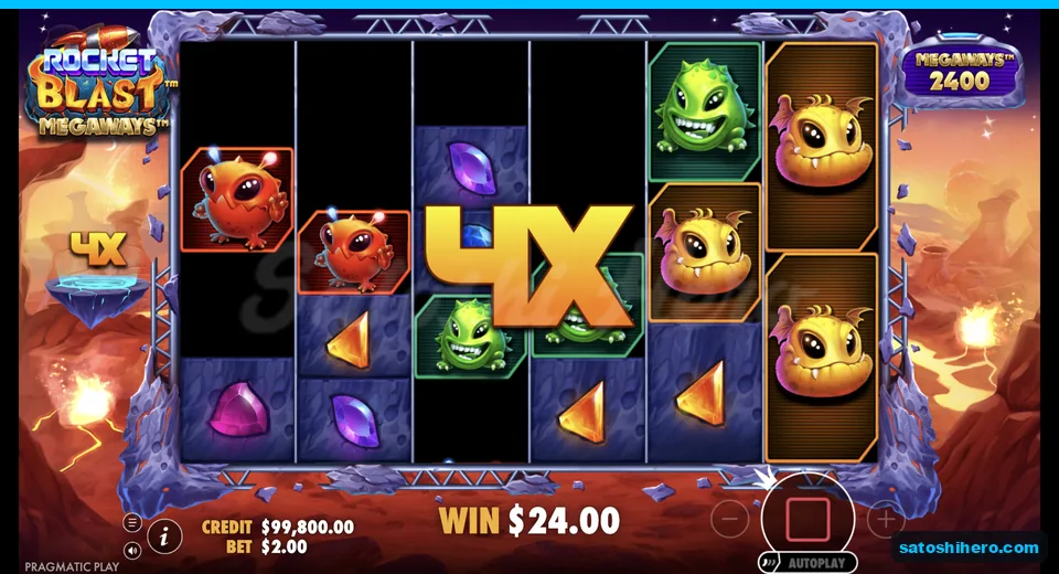 Free spins tumble shows a four-times multiplier