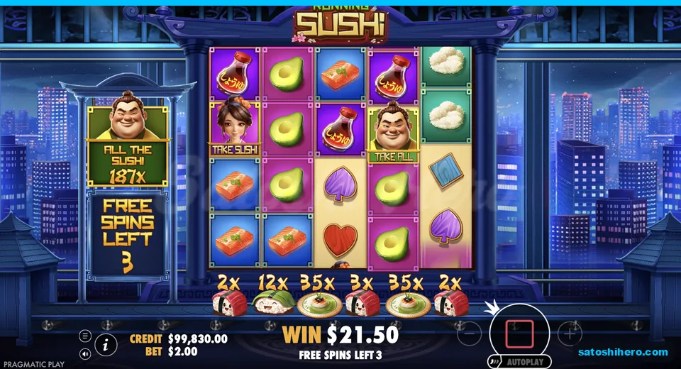 Bought free spins show meter and plates