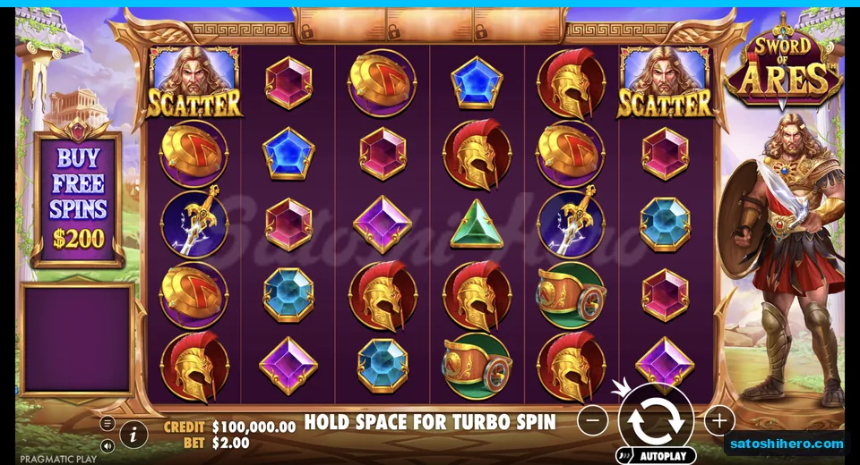 Base grid stands before temple and Ares