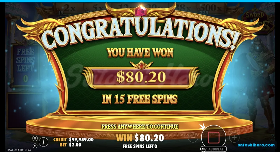 Collect screen shows eighty dollars twenty cents