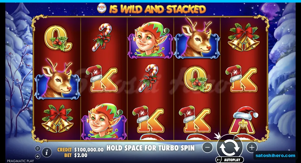 Reels settle at the two dollar bet