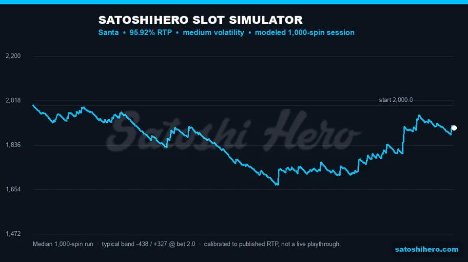 Simulator curve tracks thousand spin balance