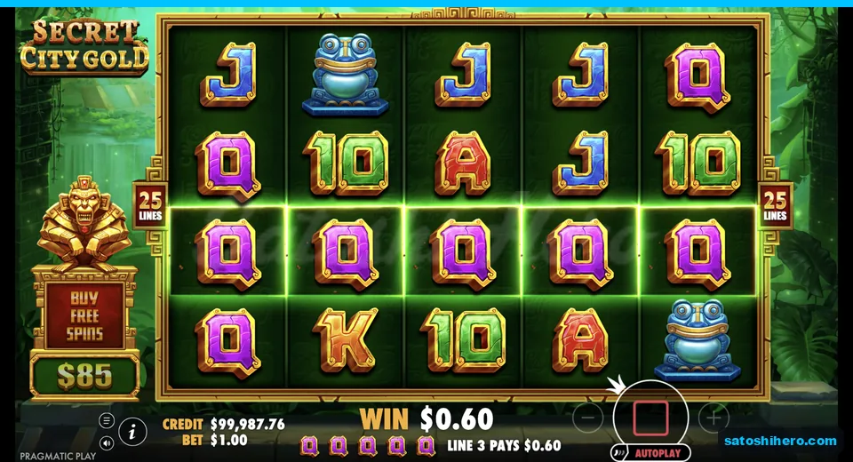 Line win resolves across the reels