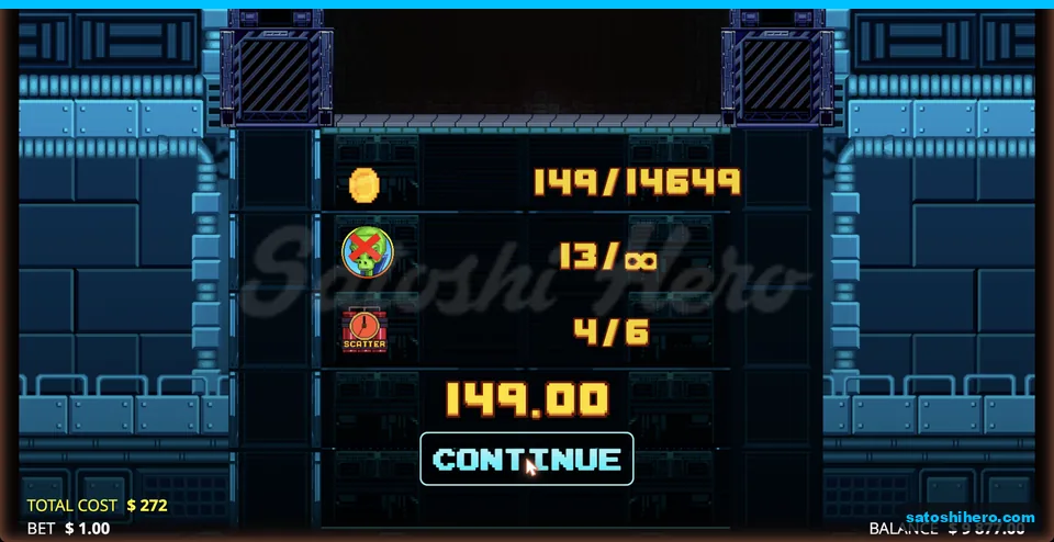 Alien kill total win screen