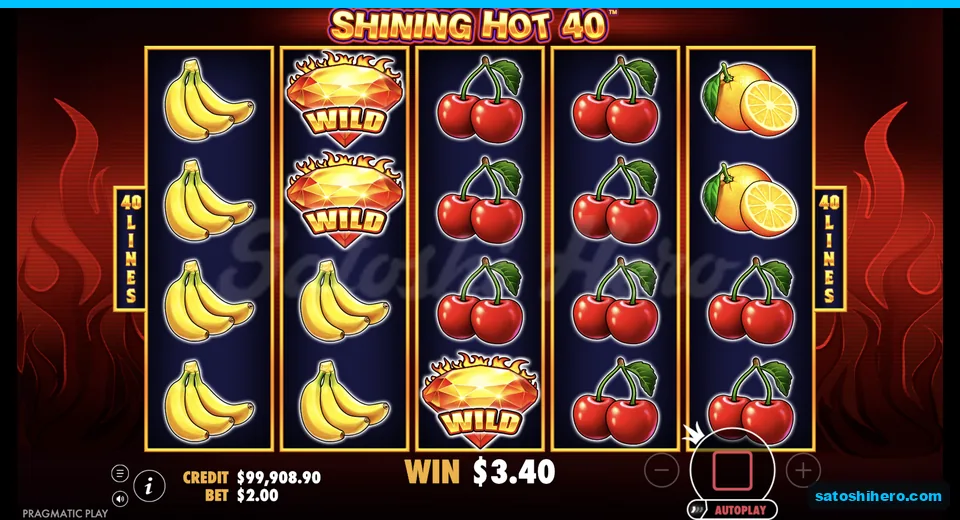 Line win highlights across the reels