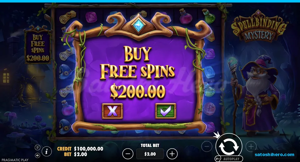 Buy dialog opens at two dollar stake