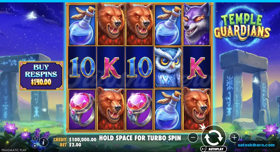 Base reels settle before moonlit stone temple
