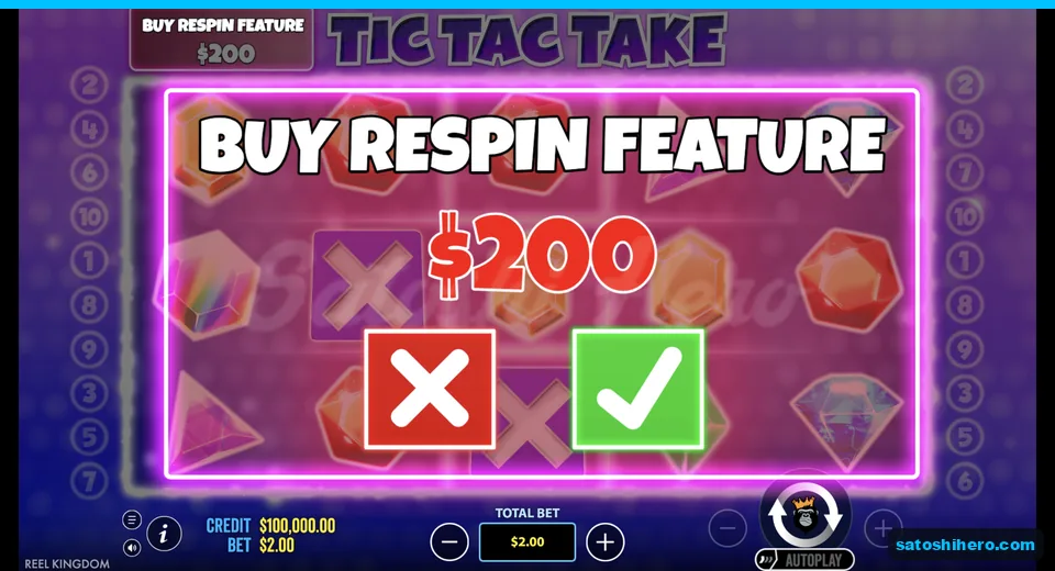 Buy menu opens at the live stake