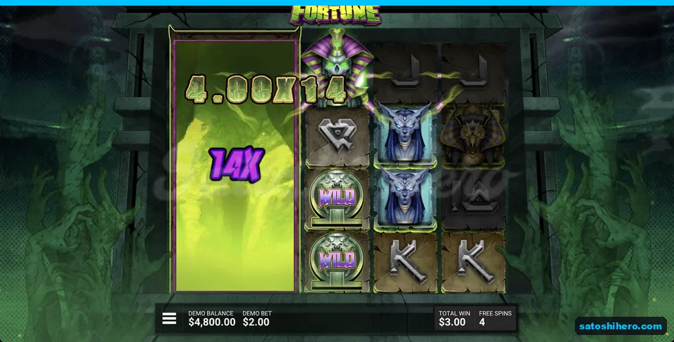 Walking duel shows a 14x multiplier