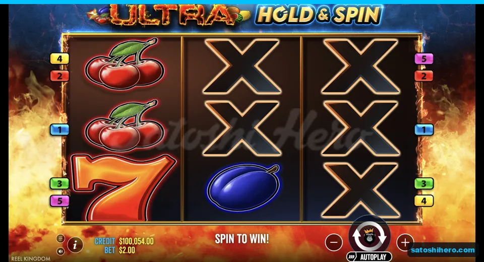 Premium seven and cherries appear with stacked X symbols