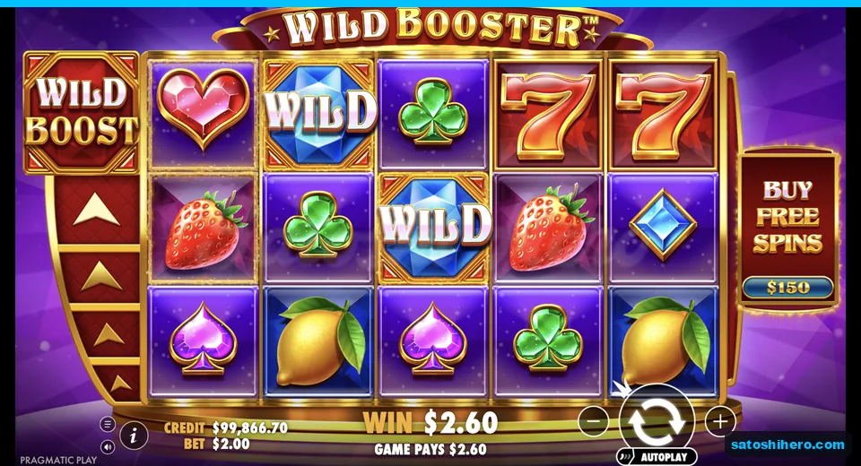 Line win settles with two golden Wilds