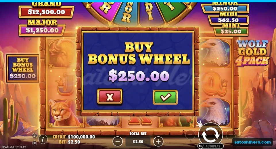 Buy panel opens at the live stake