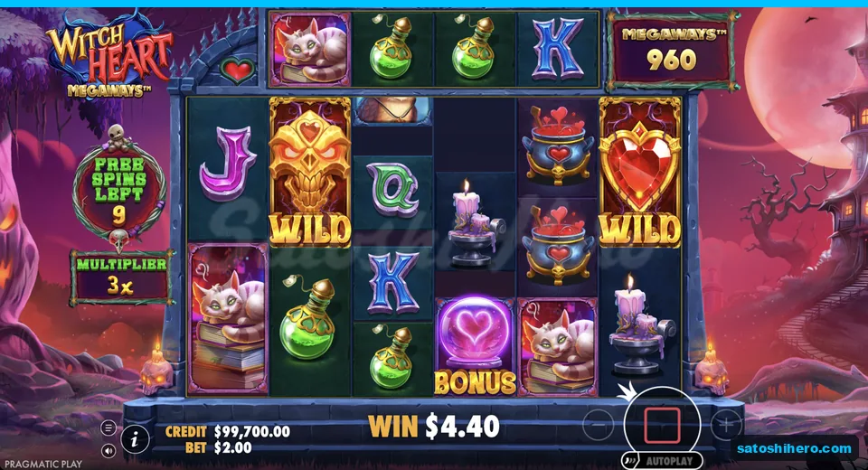 Free spin runs with 3x multiplier showing