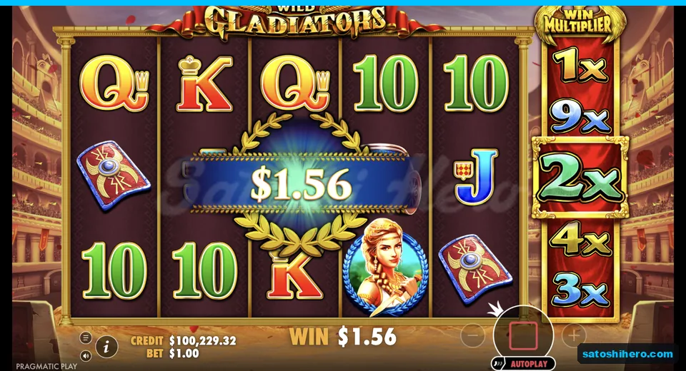 Line win resolves with $1.56 payout