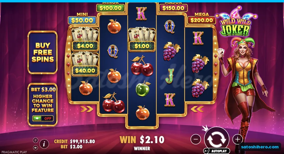 Line win resolves with fruit and money cards