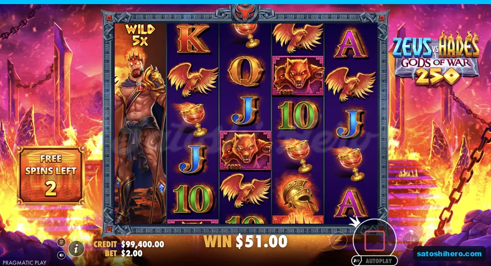 Guaranteed x5 wild fills the first reel