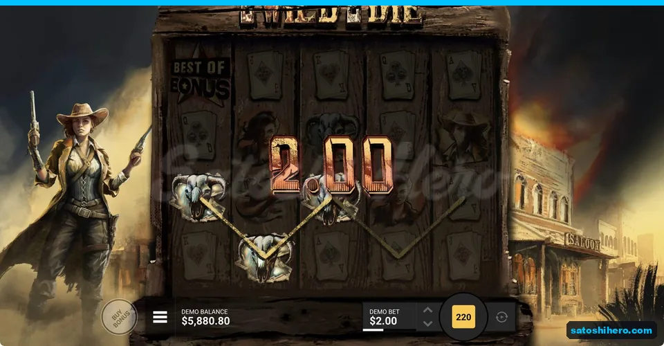 Steer skulls connect for a small line win