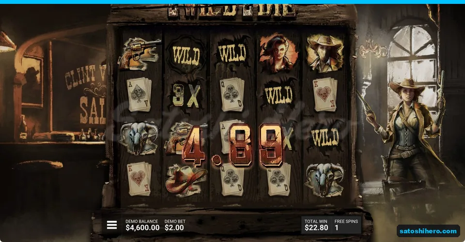 Sticky Wilds with 3X and 8X multipliers