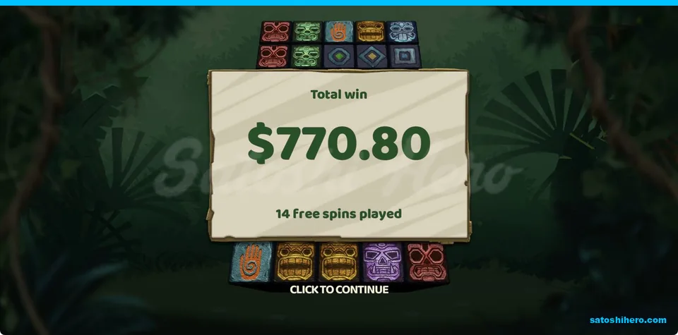 Closing total shows $770.80 win