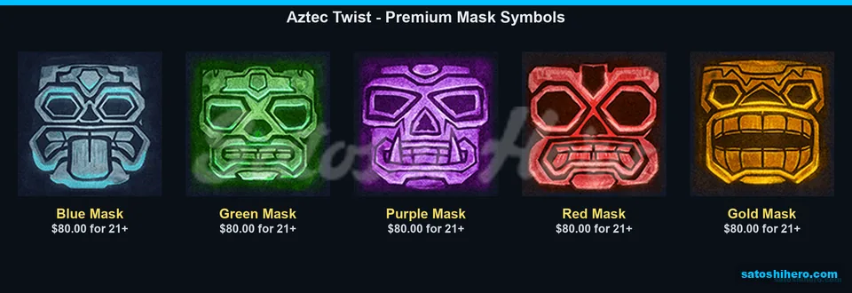 Premium masks with matching top values
