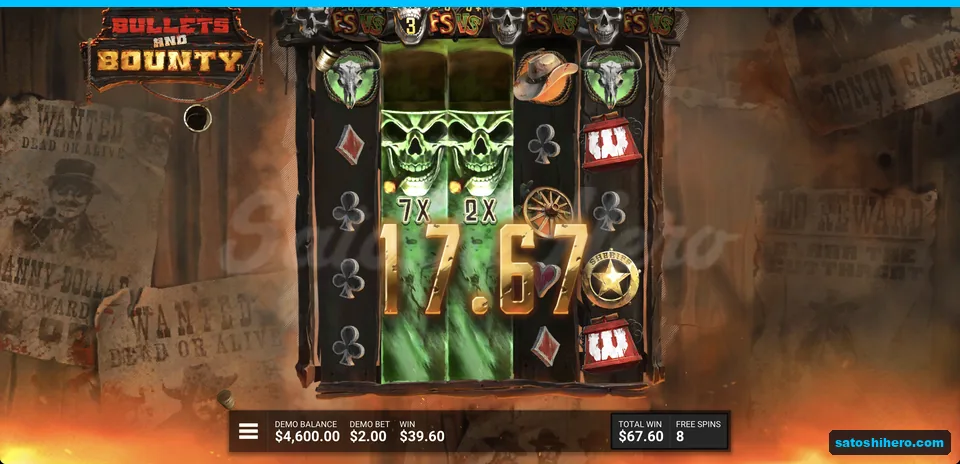 Two Outlaw DuelReels show 7x and 2x