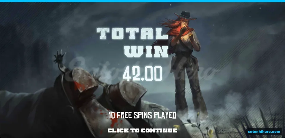 Total win screen shows 42.00 dollars
