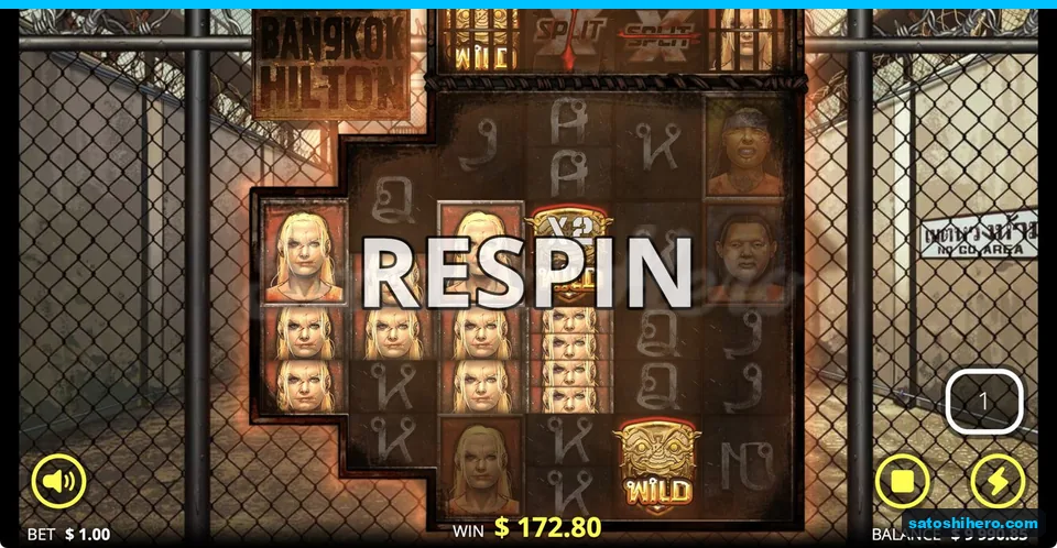 Blonde inmates split for a 172.80 win
