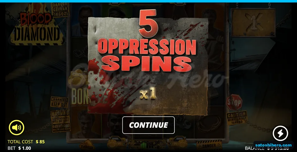 Five-spin entry opens with x1 multiplier