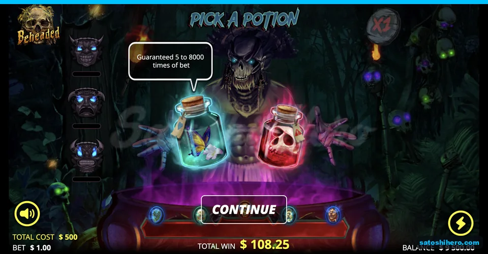 Butterfly and Skull bottles offer end choices