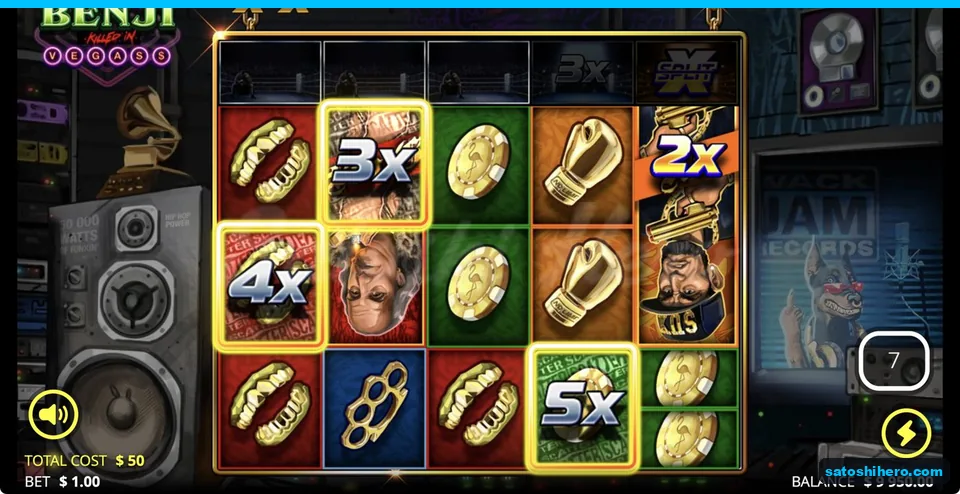 Overlay multipliers sit on bonus symbols