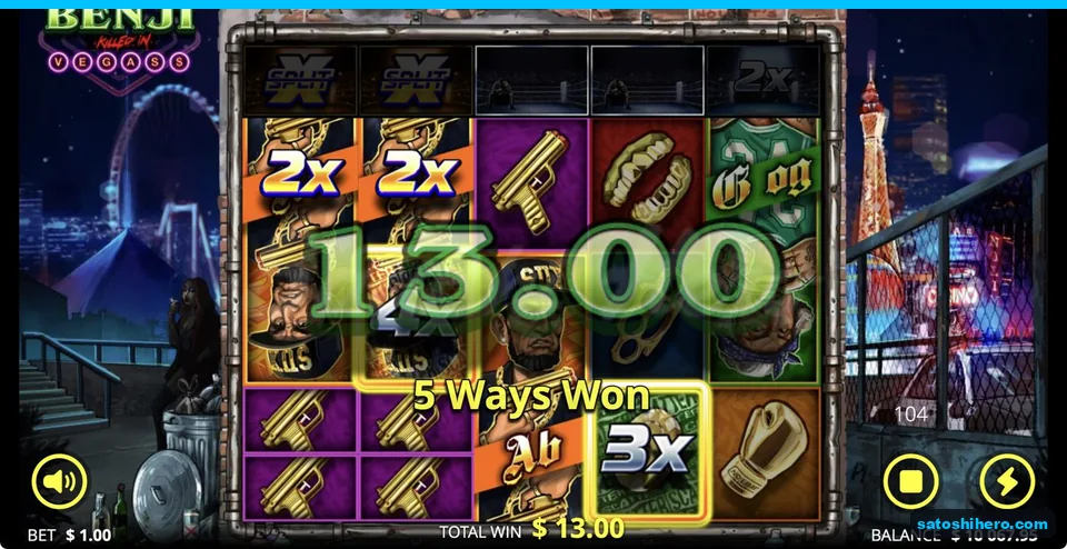 Pistol win lands under overlay multipliers