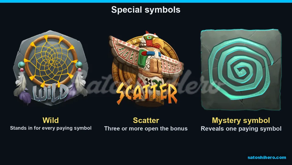 Dreamcatcher canoe and spiral stone symbols