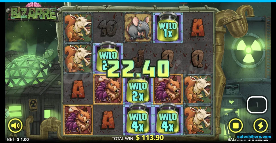 Sticky Wild jars create 22.40 hit