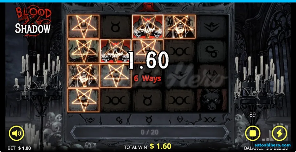 Pentagrams mark ghouls with two skull Wilds