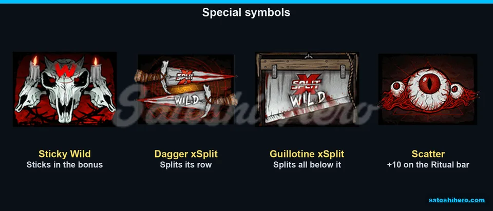 Sticky Wild Dagger Guillotine and Scatter