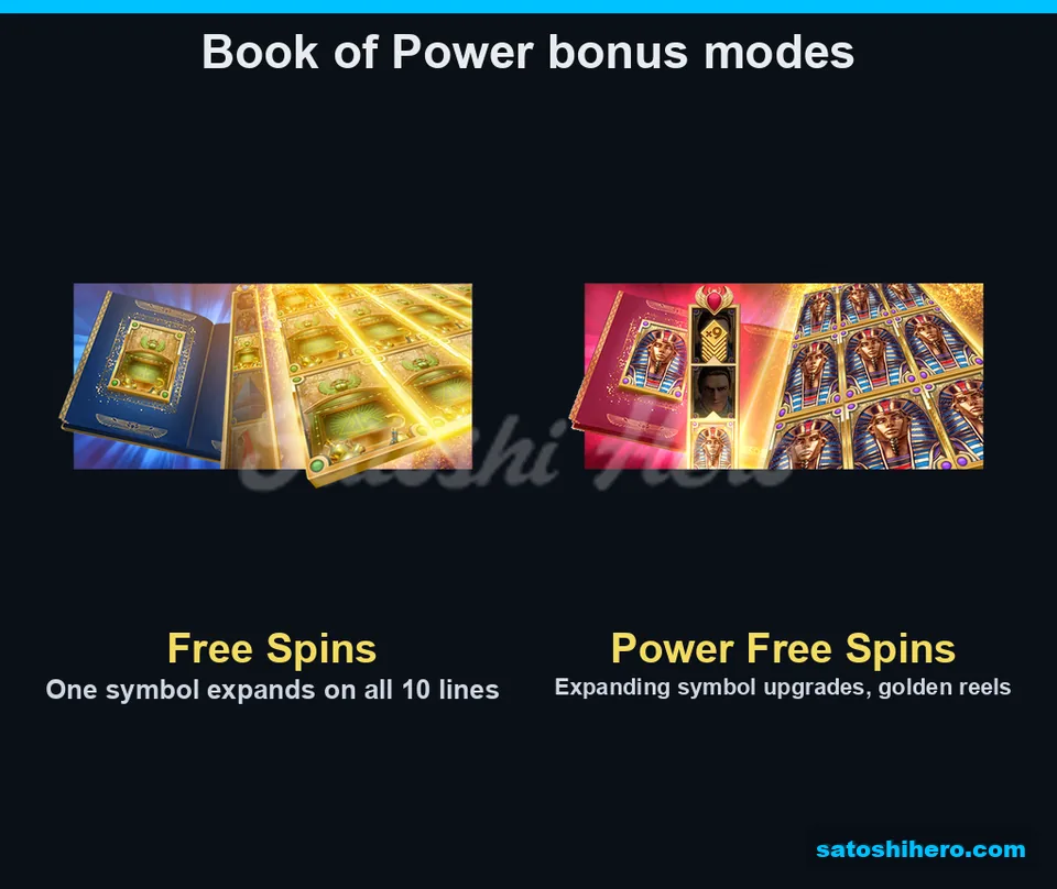 Blue and red books introduce both bonus modes