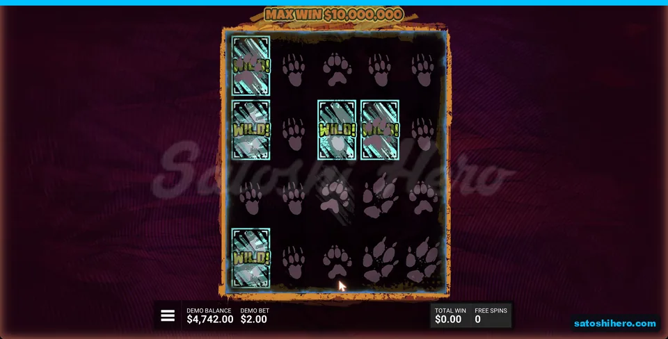 Converted wilds sit among blank paw prints