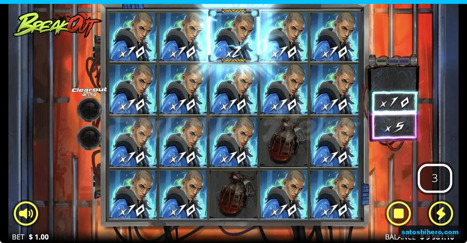 Crook symbols fill nearly every position