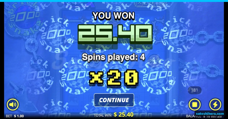 Organic feature payout screen shows 25.40