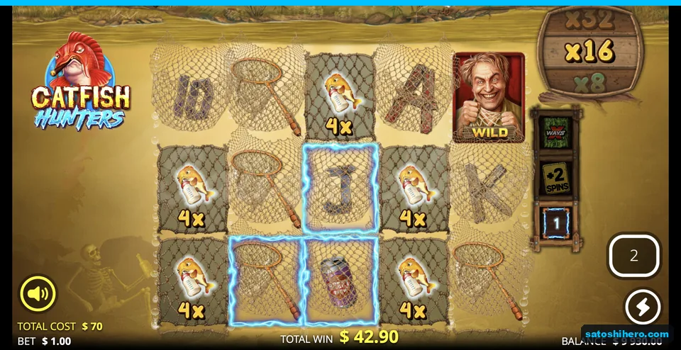Doubled fish values beside x16 barrel