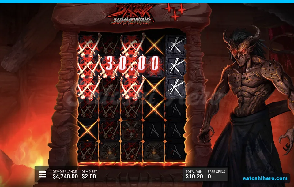 Red Wild block shows thirty dollar chain