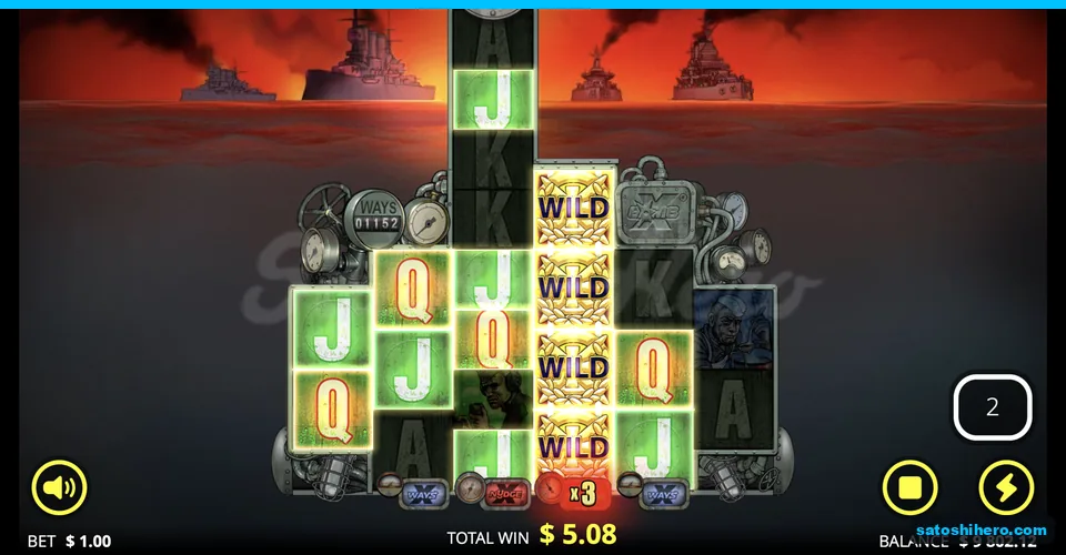 Periscope Wild fills the third reel