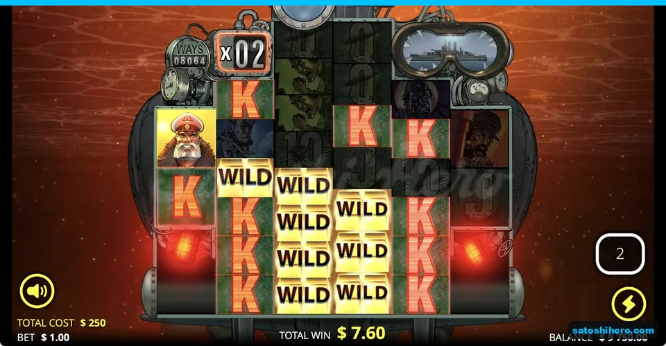Wild stacks fill reels two to four