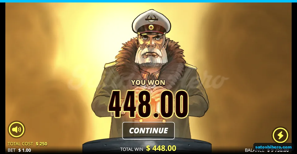 Captain presents 448.00 round total